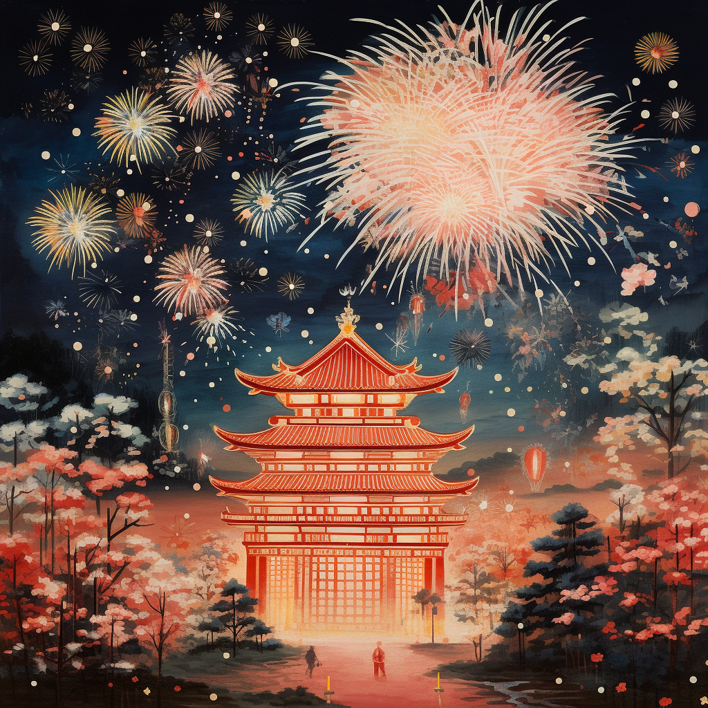 Chinese New Year Fireworks Display