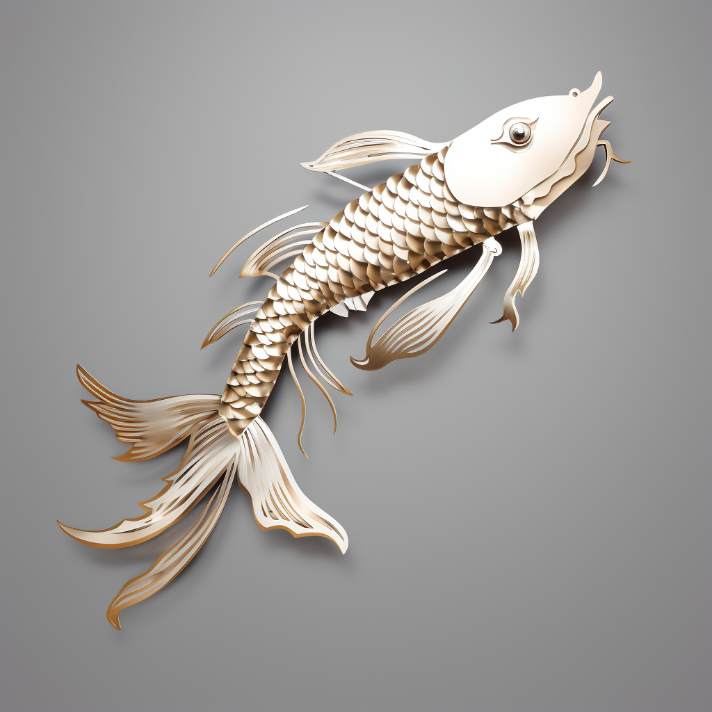 Chinese Style Koi Fish Icon