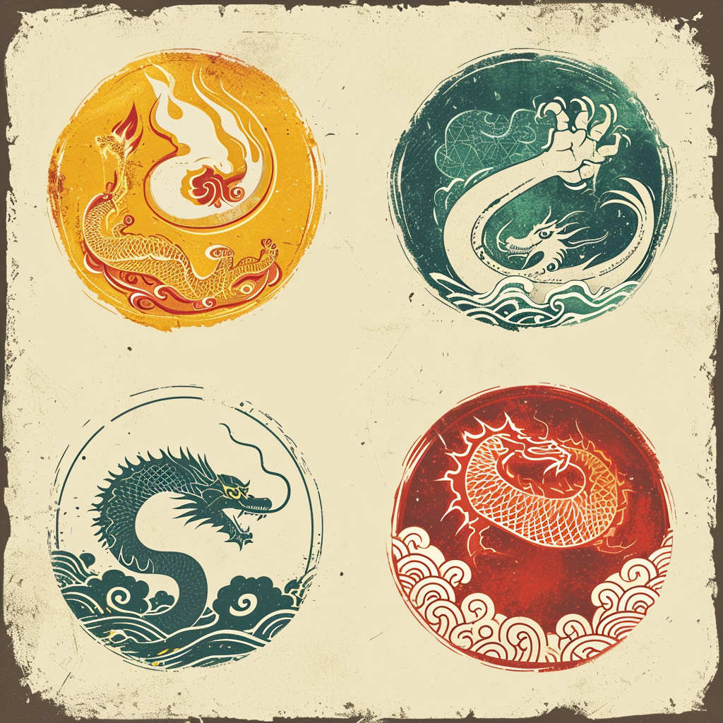 Traditional Chinese Illustration Pattern Icon