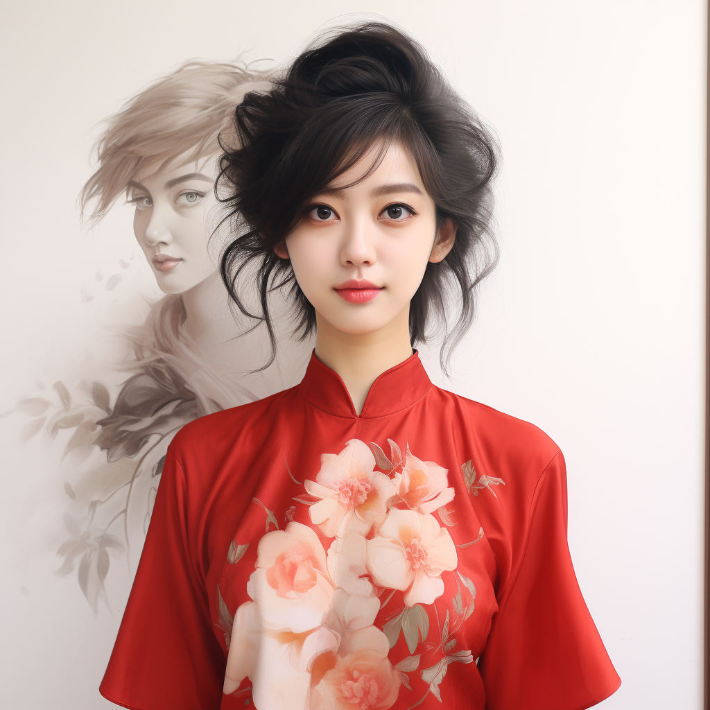 Stunning Chinese Girl in Cheongsam