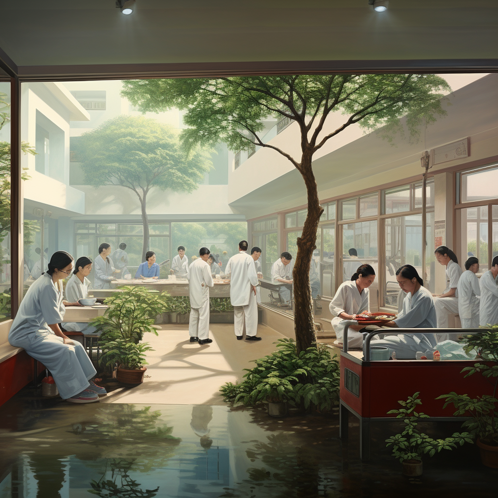 Traditional Chinese Hospital Treatment