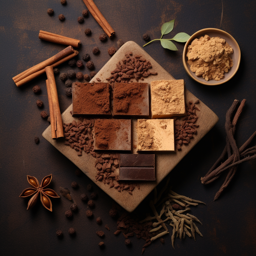 Center Chocolate Bar with Peruvian Maca, Ashwagandha, and Fenugreek