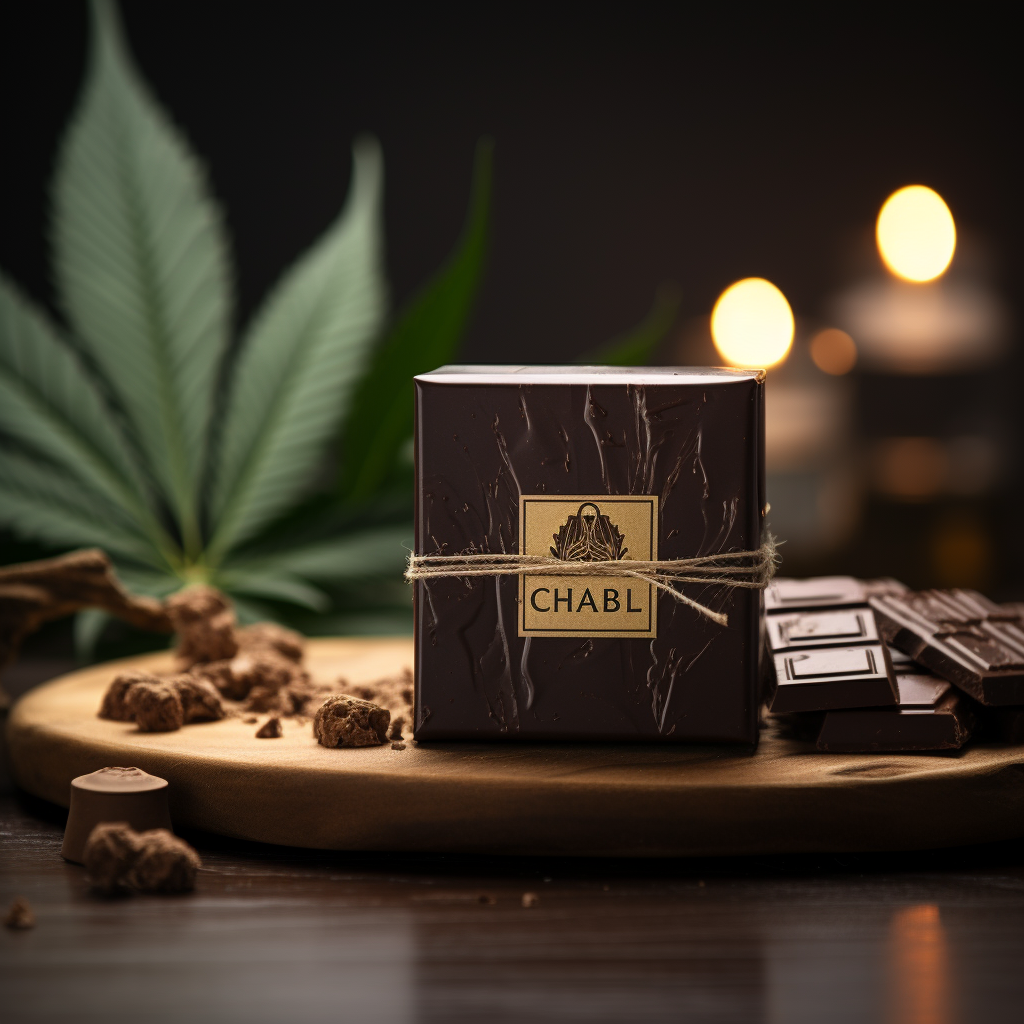 CBD Chocolate Product Shot