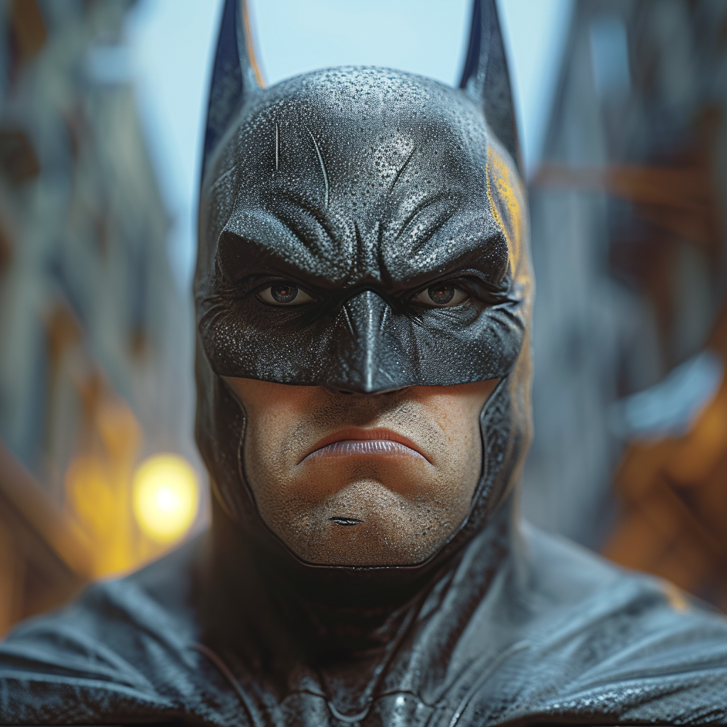 Christian Bale Batman Duck Face