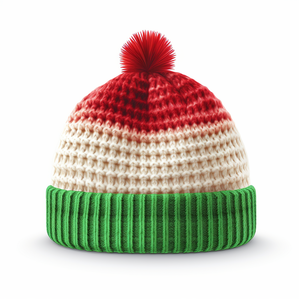 Colorful Christmas Knitted Hat