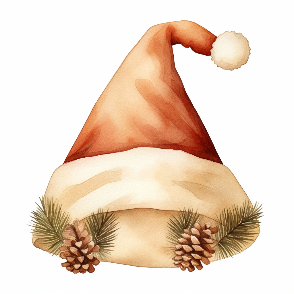 Cute Christmas Santa Hat Pattern