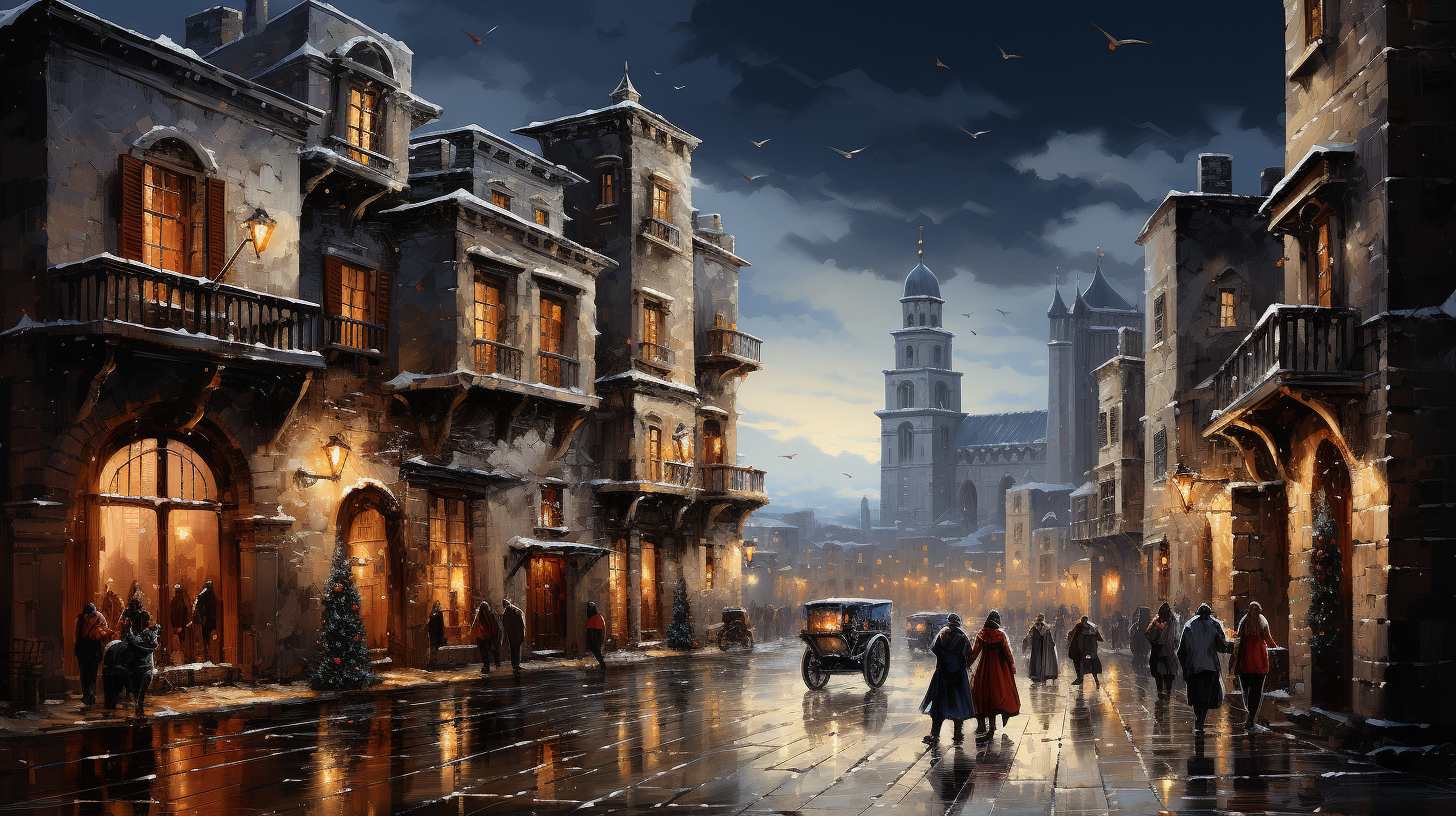 Enchanting Christmas Time in the Old City