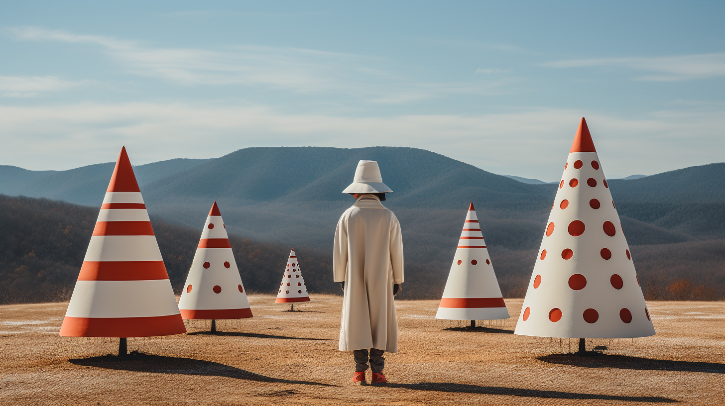 Eccentric characters at a Christmas tree farm