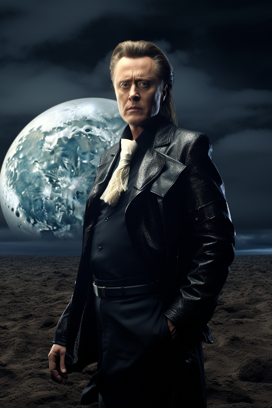 Christopher Walken on the Moon