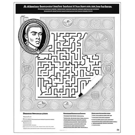 Educational maze activity for kids