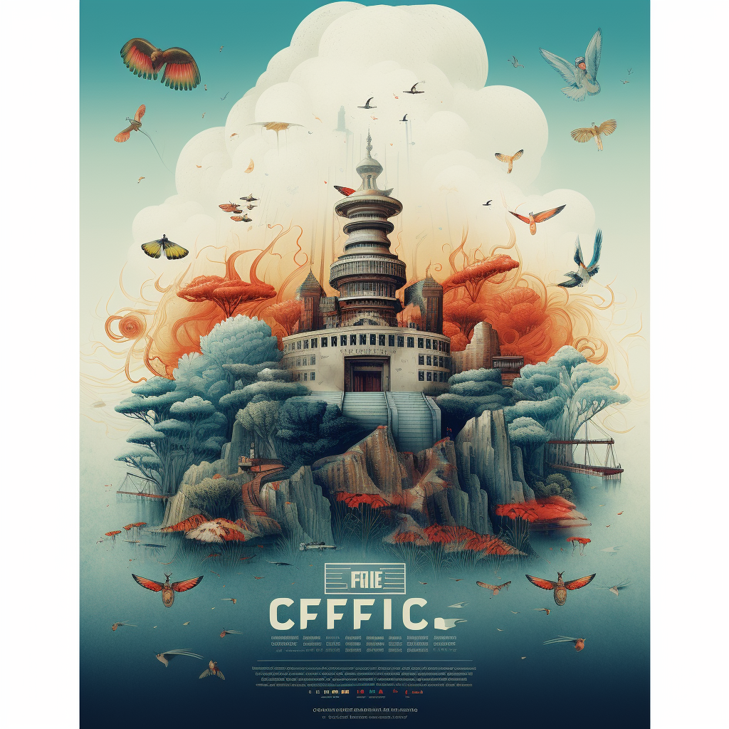 Creative and Eye-catching CIFF Poster Design