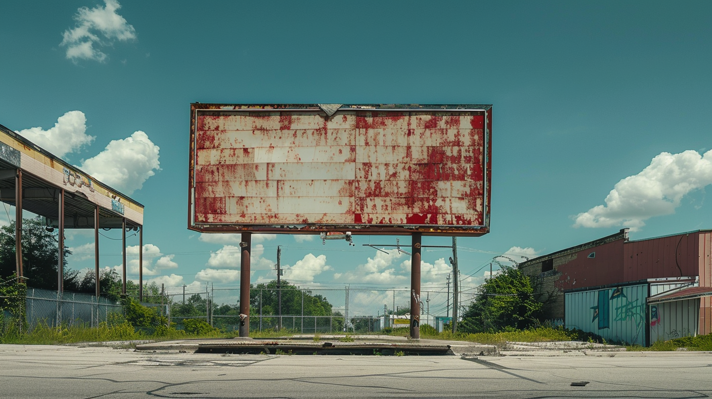 Vintage Piggly Wiggly Store Billboard