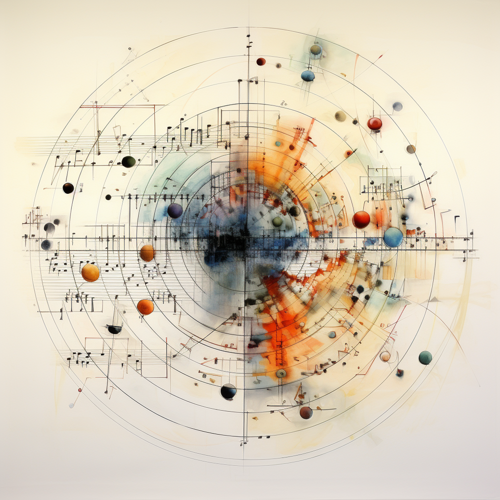 Modern Circle of Fifths Illustration