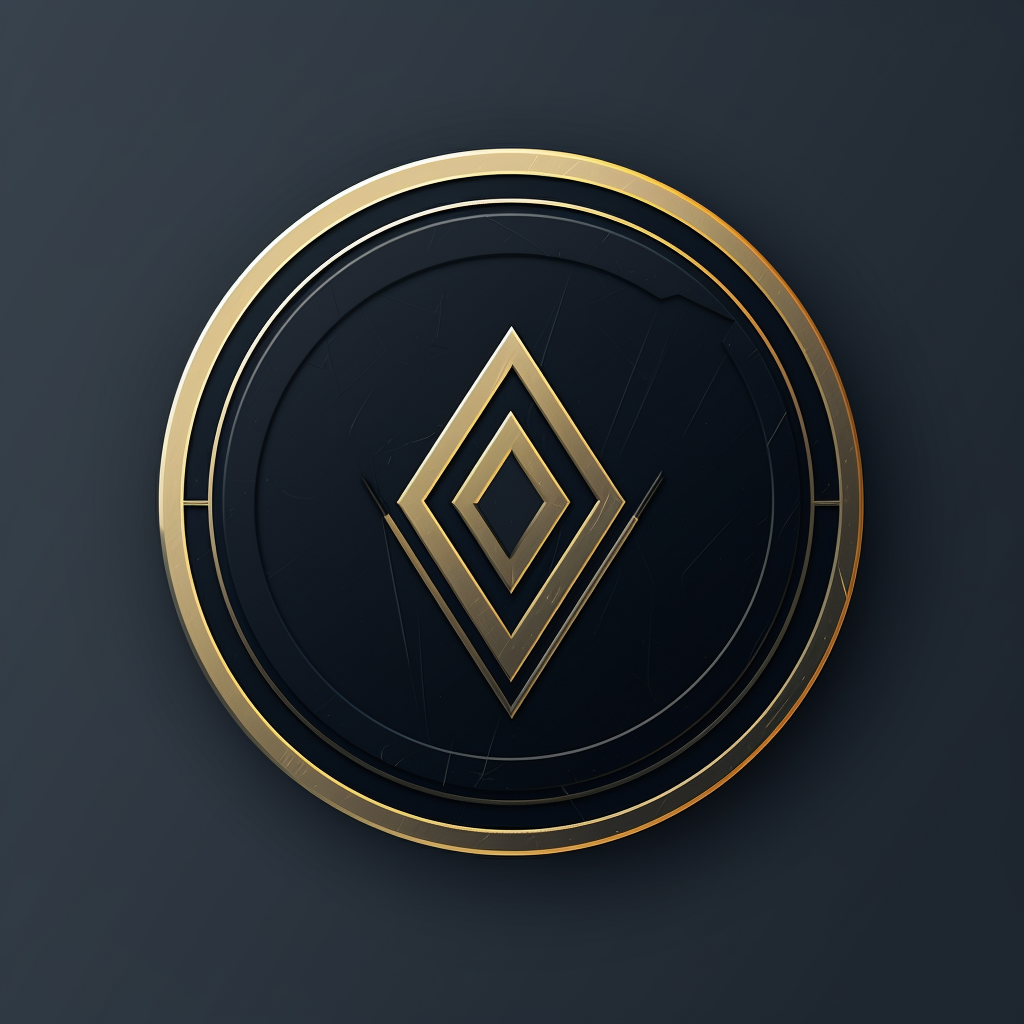 Stylish circular badge design