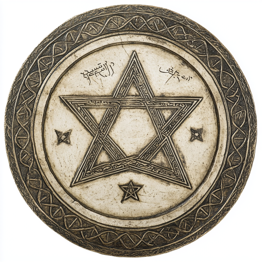 Pentagram Star Design Yahudah Rafael