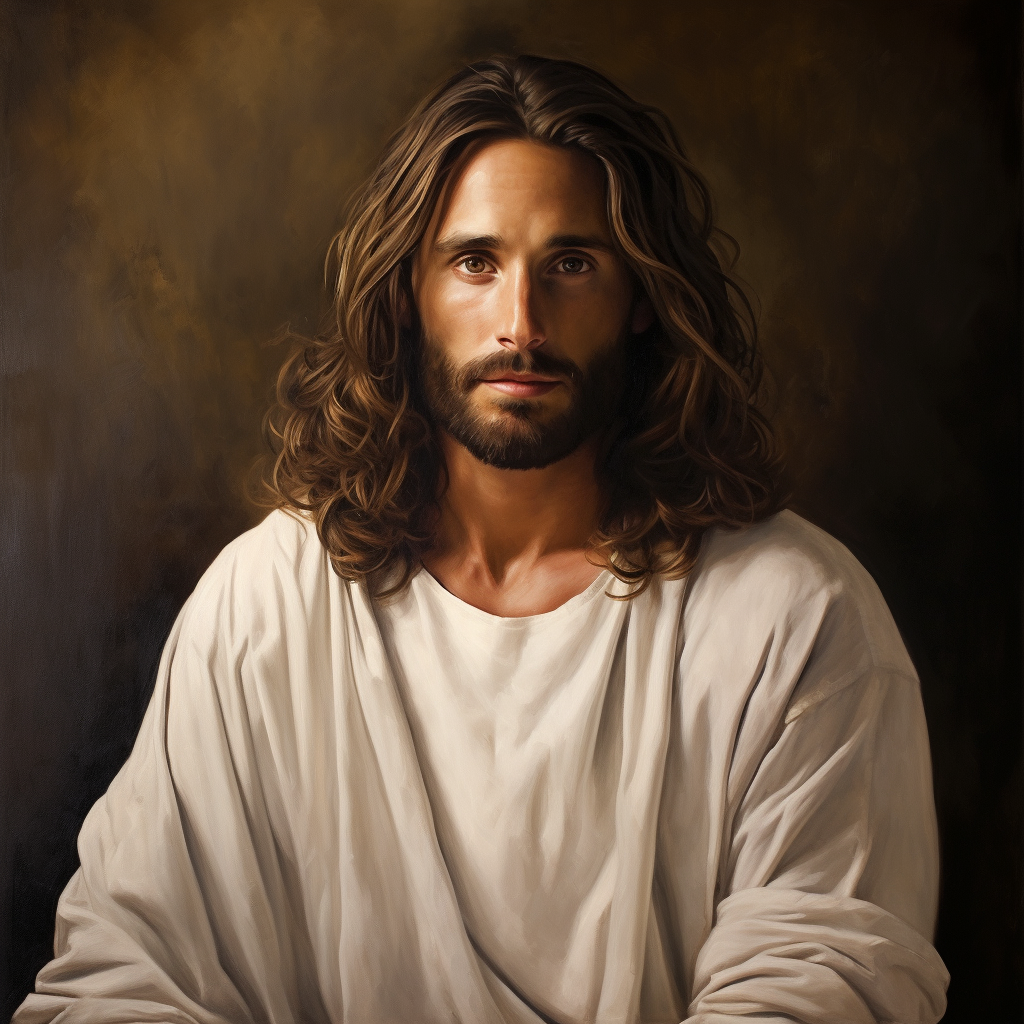 Jesus Christ portrait art