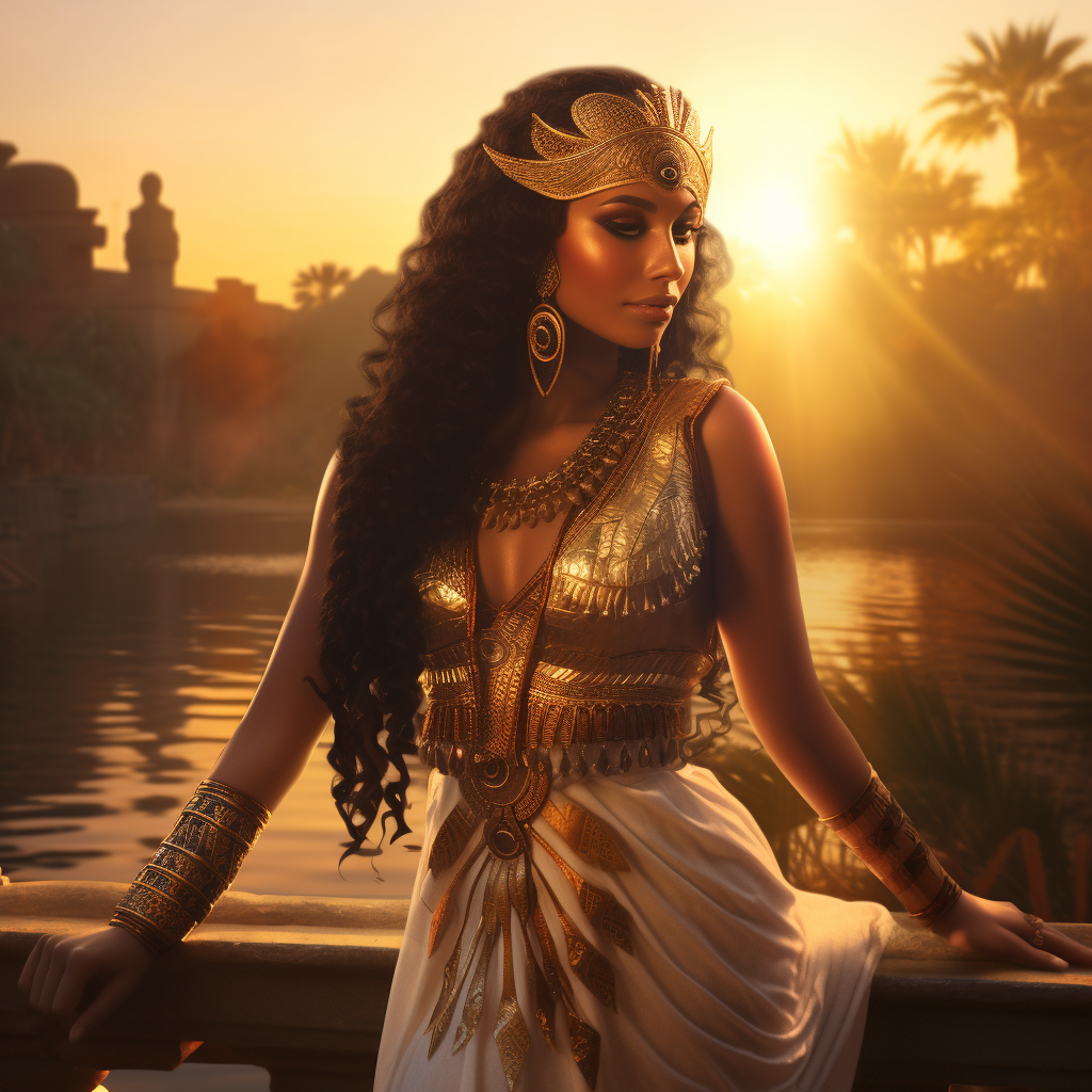 Cleopatra by the golden Nile