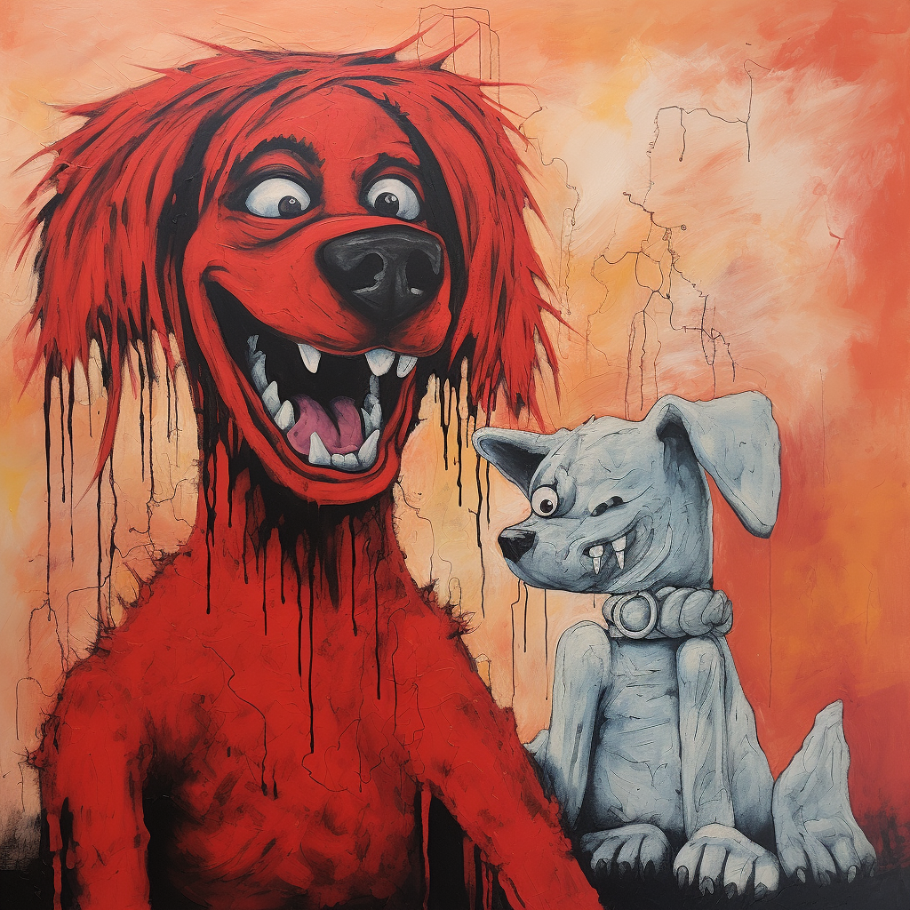 Trippie Clifford, the big red dog