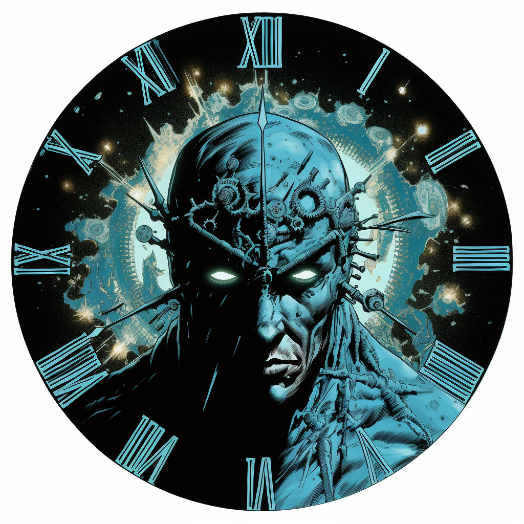 Clock icon by John Buscema