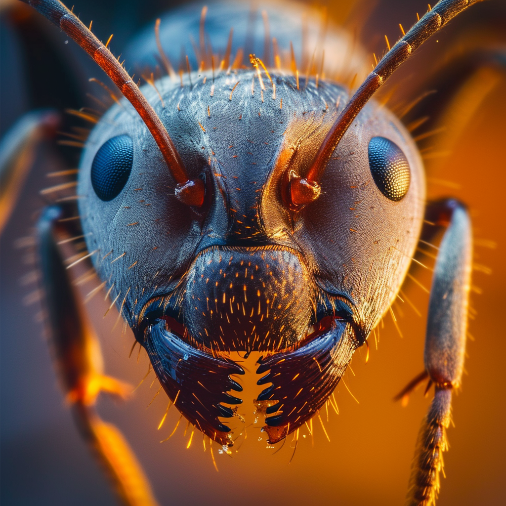 Closeup ant photo