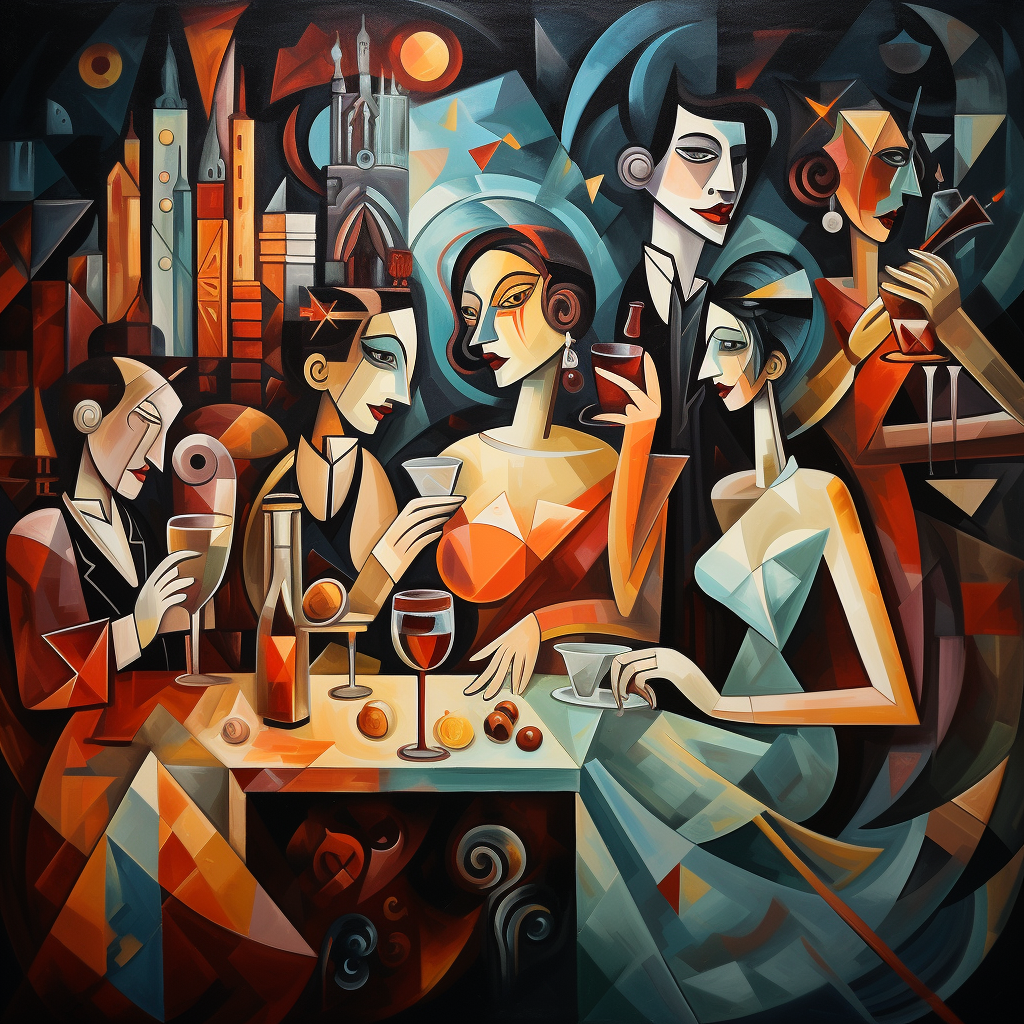 Clubbing in 2024 Picasso Cubism