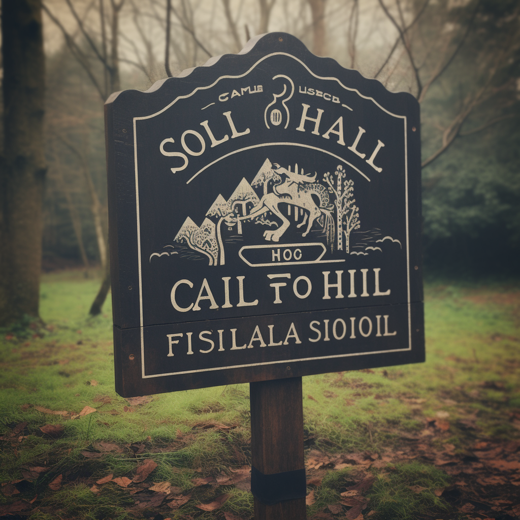 Sign for Coal Hill School