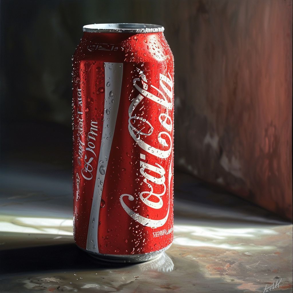 Coca Cola Can Illustration