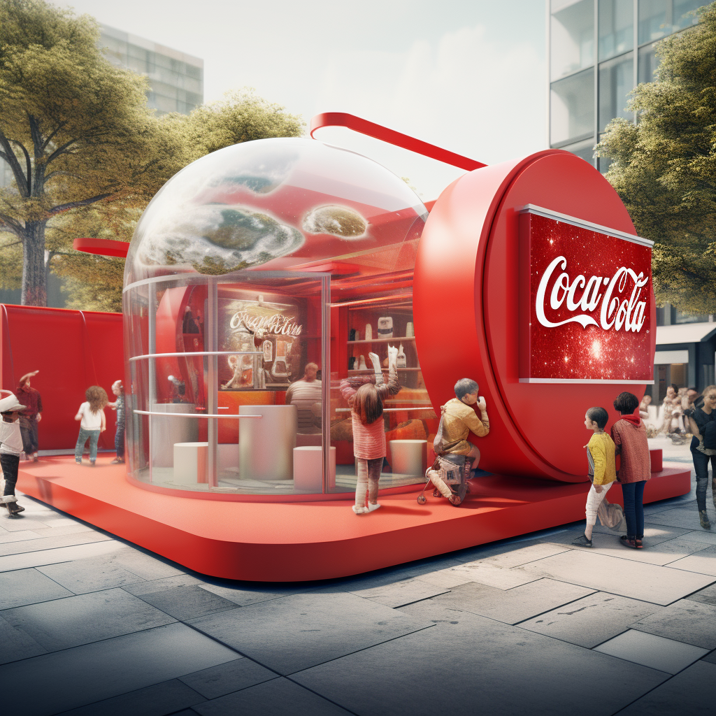 Coca Cola Play Activation Mockup