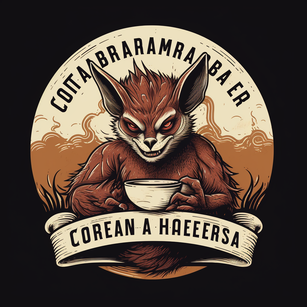 Chupacabra coffee roasting logo design