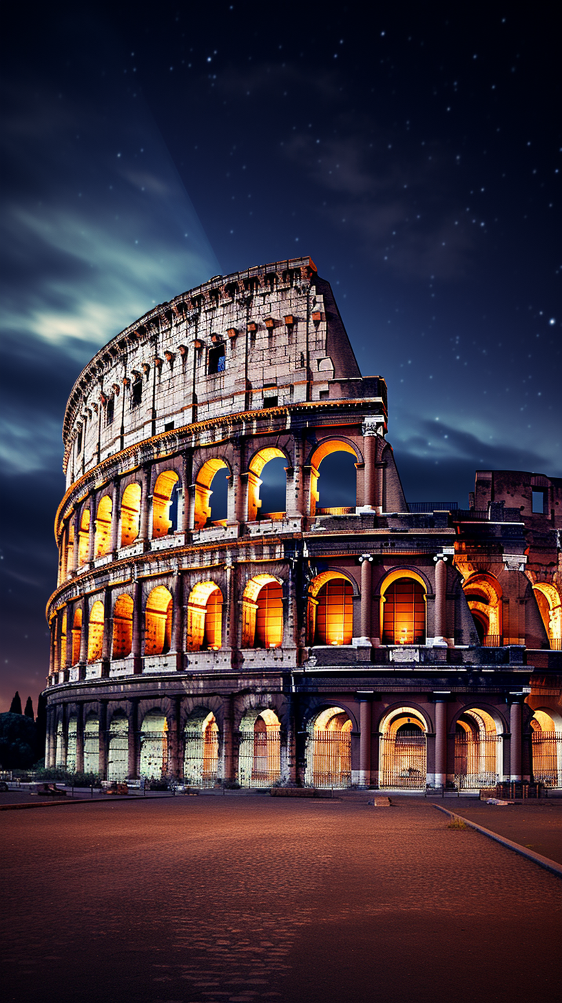 Coliseum Night View