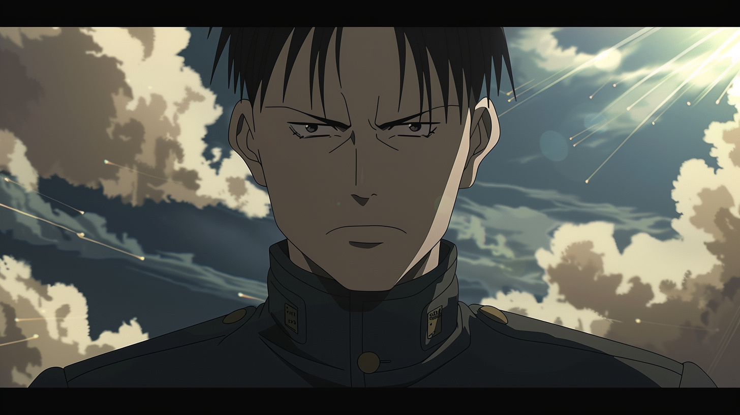 Colonel Roy Mustang from Fullmetal Alchemist