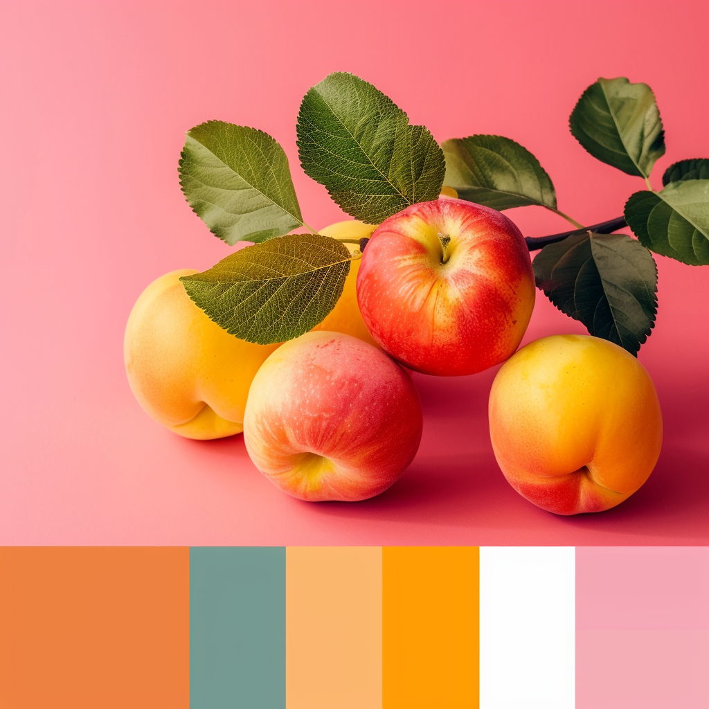 Color palette UX UI design