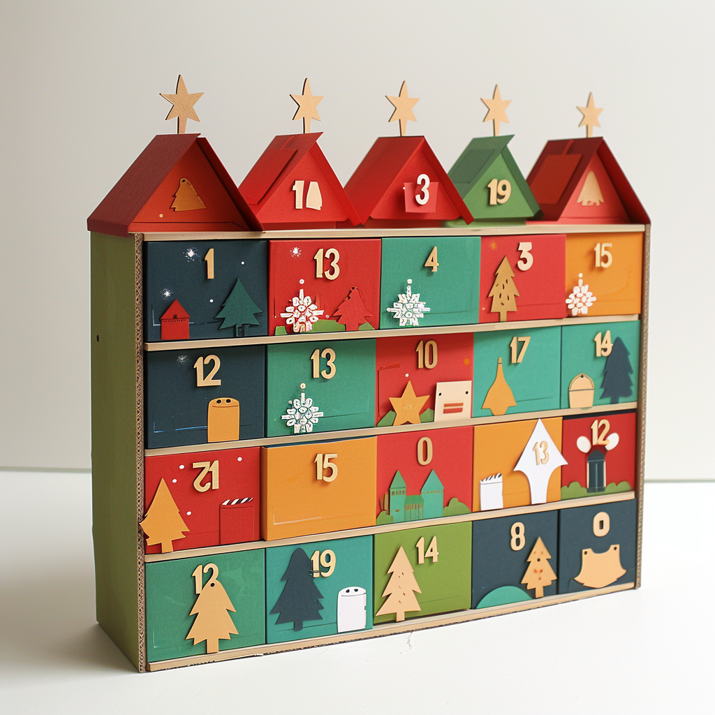 Colorful 3D Beer Advent Calendar