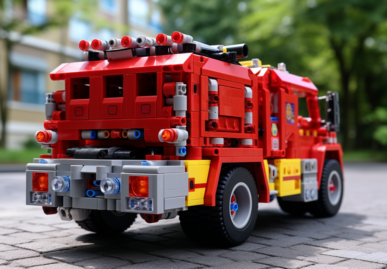 Toy Remote Controlled Fire Engine Truck