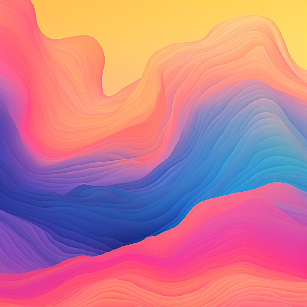 Irregular fluid gradient with texture