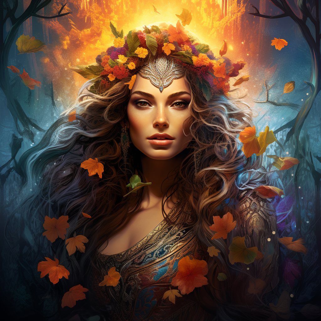 Vibrant and Enchanting Celtic Fantasy Image