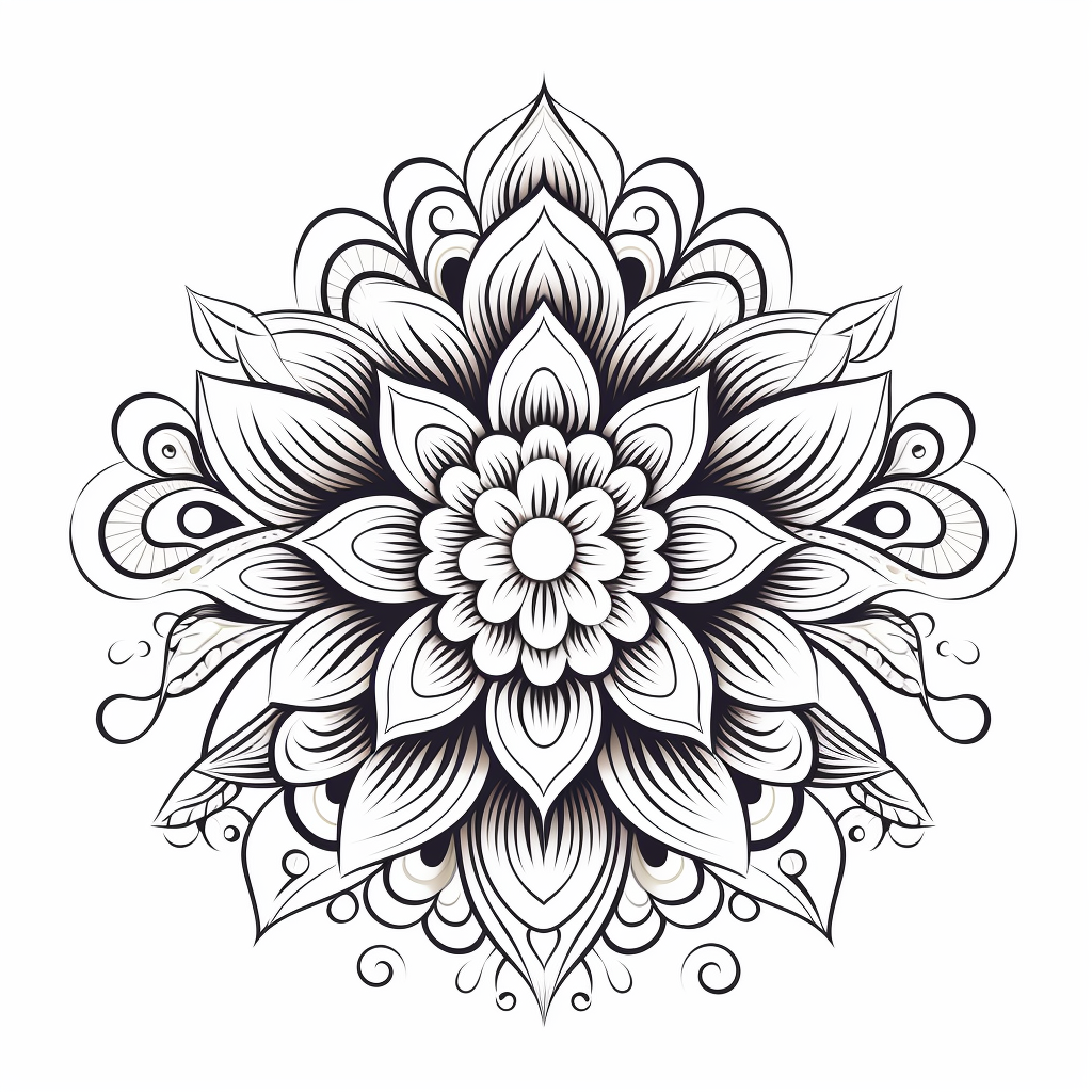 Zen coloring book with stress-relieving designs