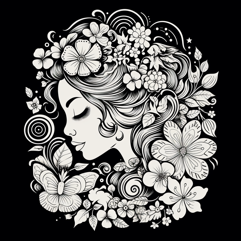 Colorful Zamozhnaya Coloring Book Prints