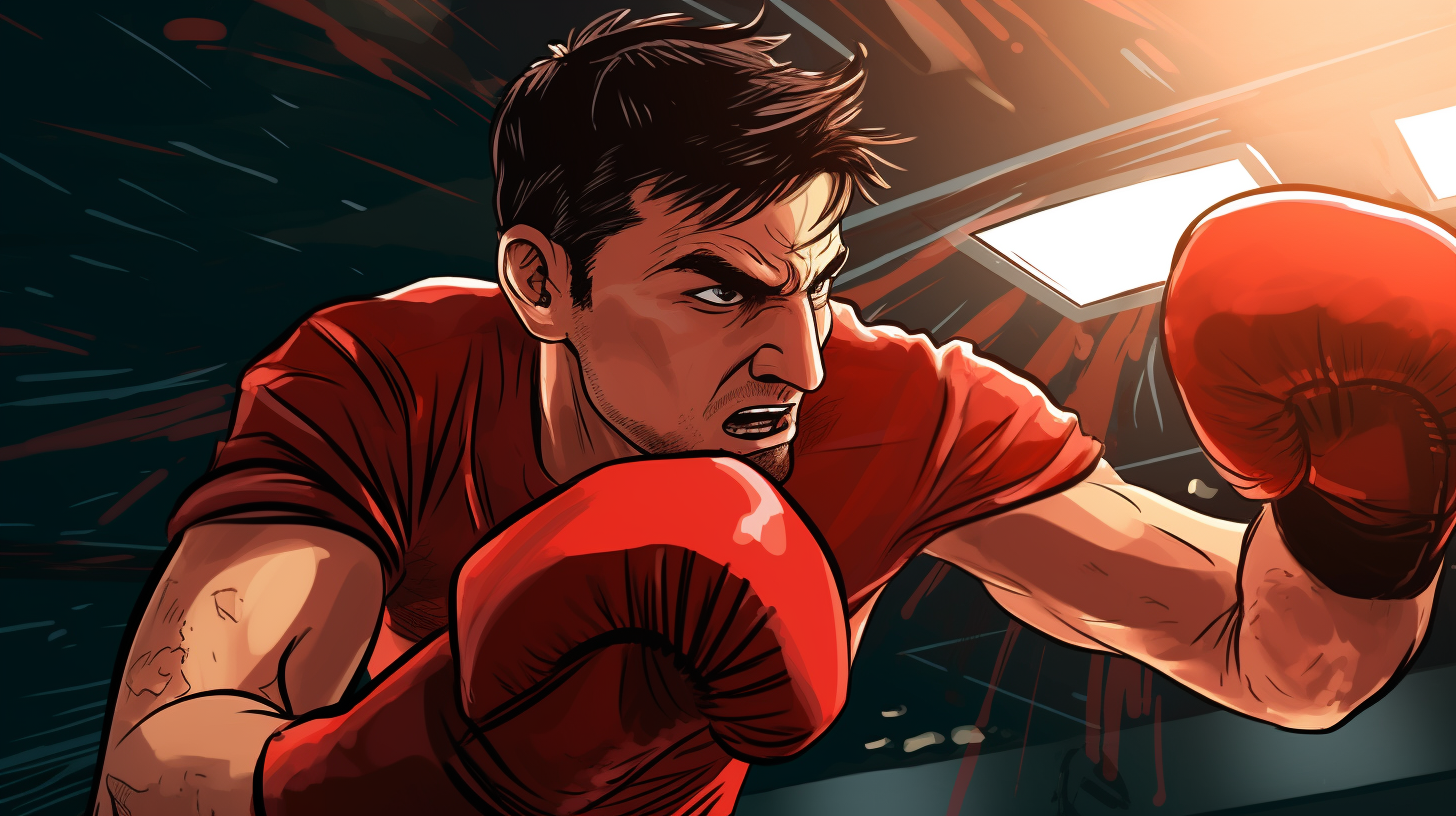 Comic Style Boxing Facet