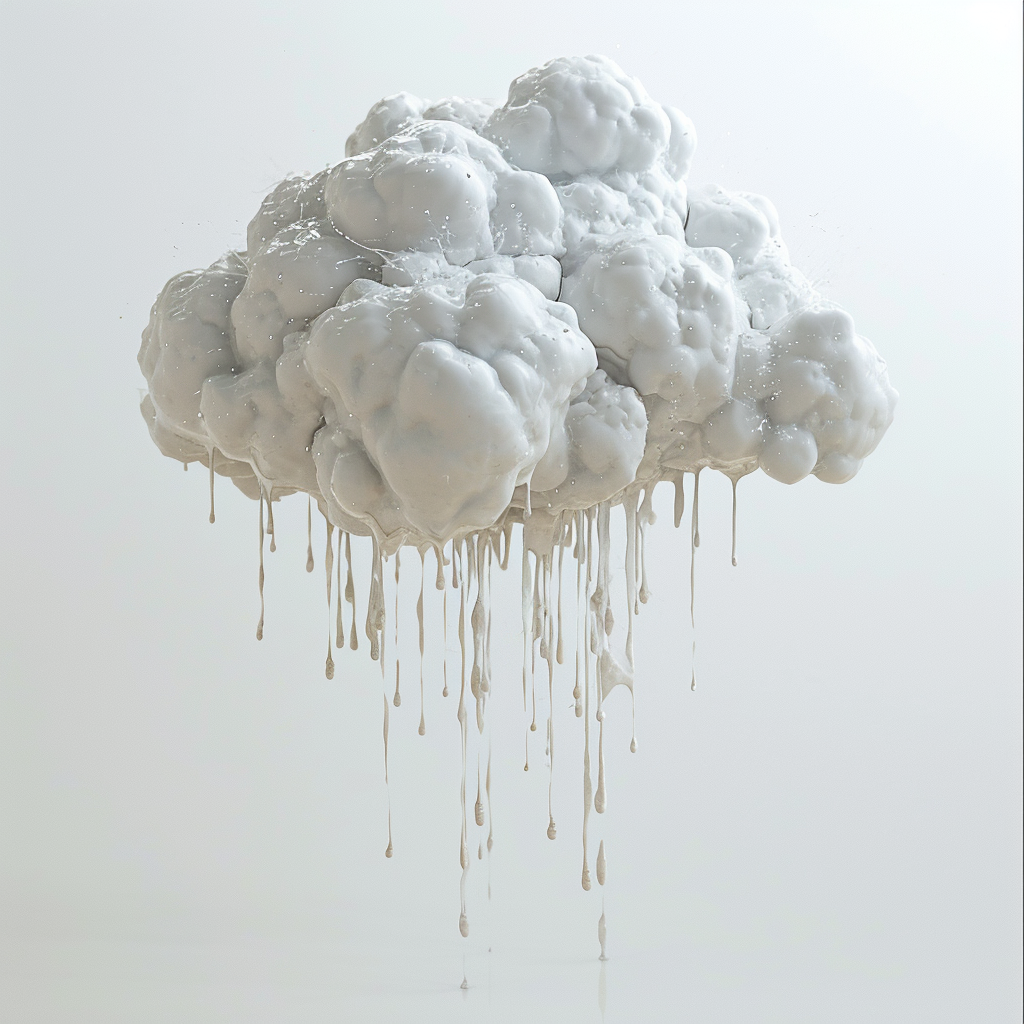 Vintage Toy Rain Cloud