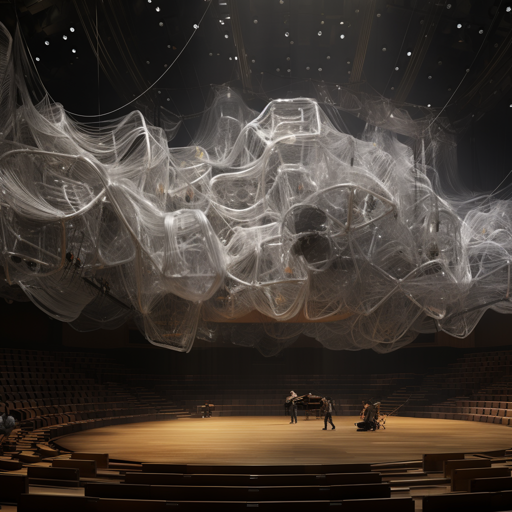 Concert Hall in On Space Time Foam