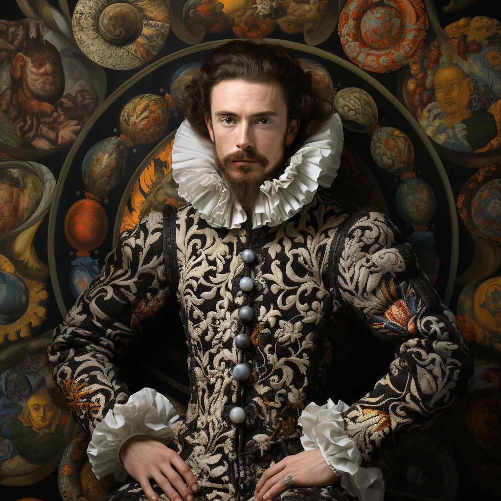 Confident 17th Century Fashion Man