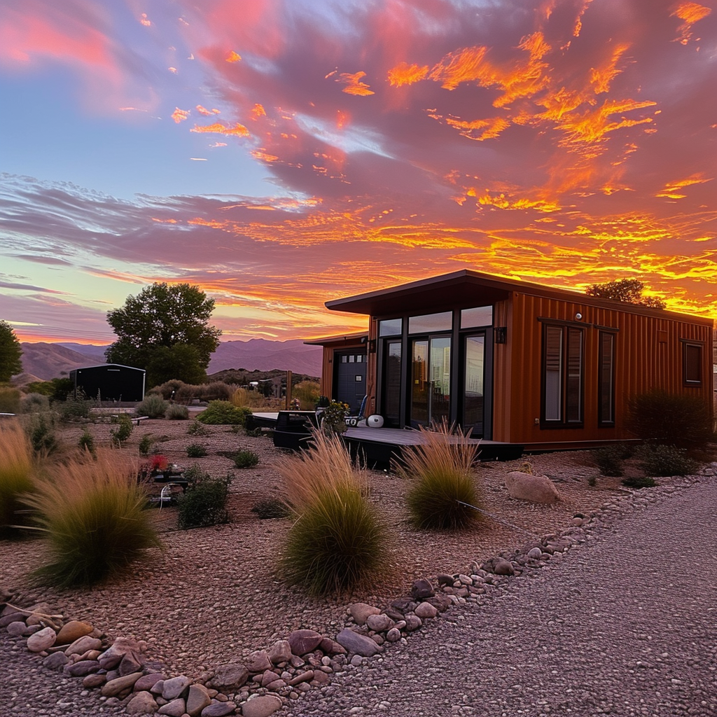 Modern Container Home in Ivins, Utah