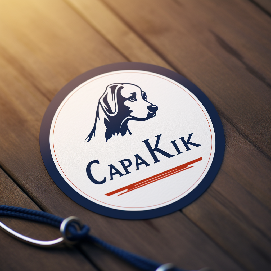 Dog leash company logo design