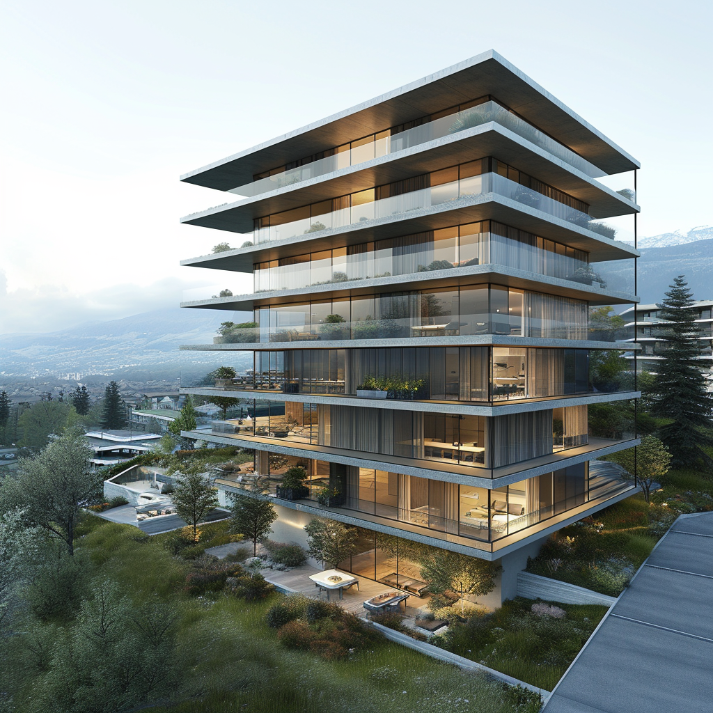 Luxury Residential Tower in Switzerland