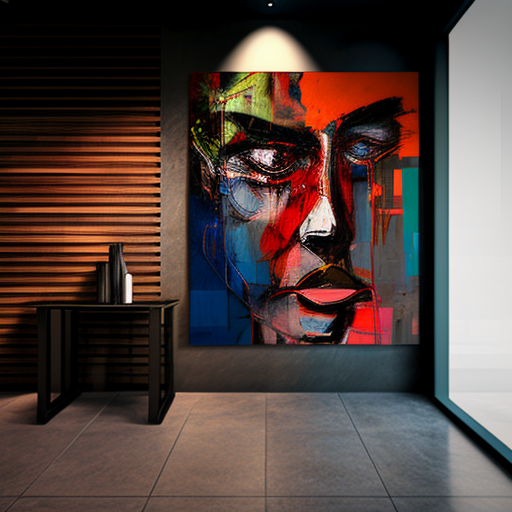 Contemporary wall art photograph