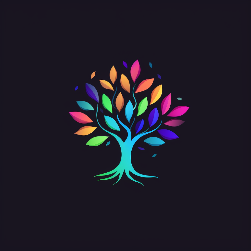 Colorful ContentSprout AI Logo Design