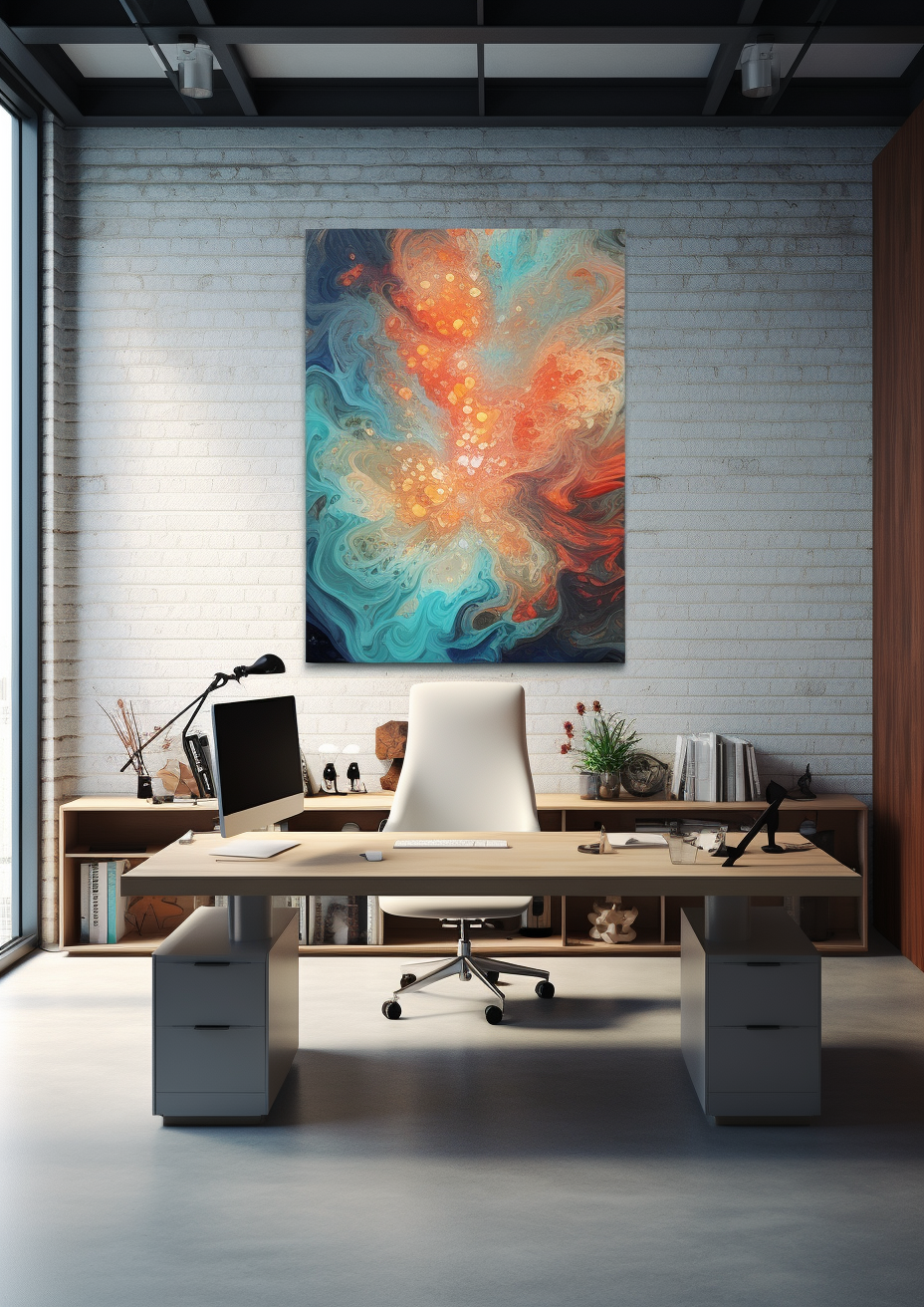 Abstract art for cool office