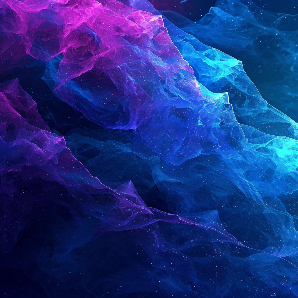 Vivid blue and purple technology advanced backdrop pattern