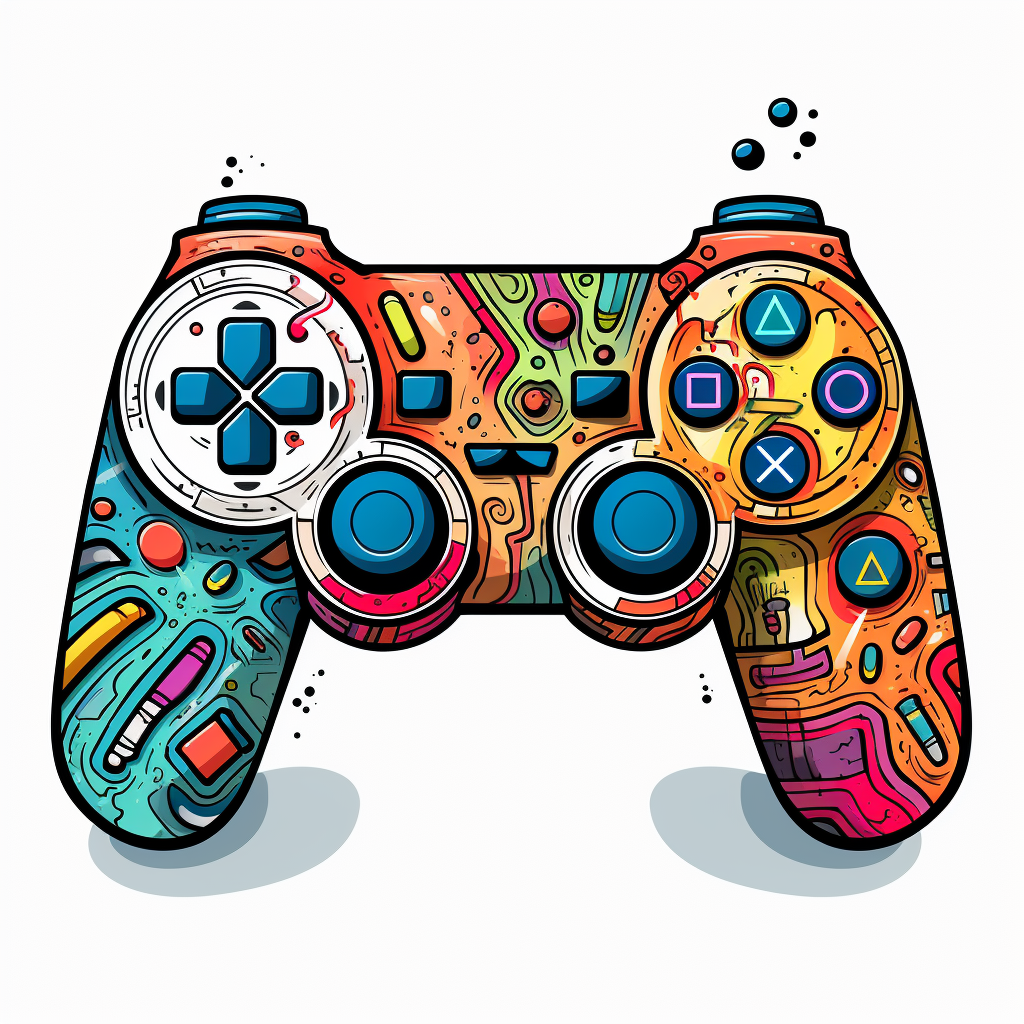 Cool game console controller image